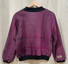 Load image into Gallery viewer, Nadia Kantha Bomber Jacket 2055, Size Large
