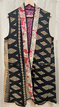 Load image into Gallery viewer, Cotton Kantha Stitch 7290 Milan Vest, One Size
