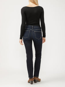 Most Wanted Mid Rise Straight Leg Jeans