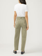 Load image into Gallery viewer, High Rise Arc Leg Jeans, Military Green
