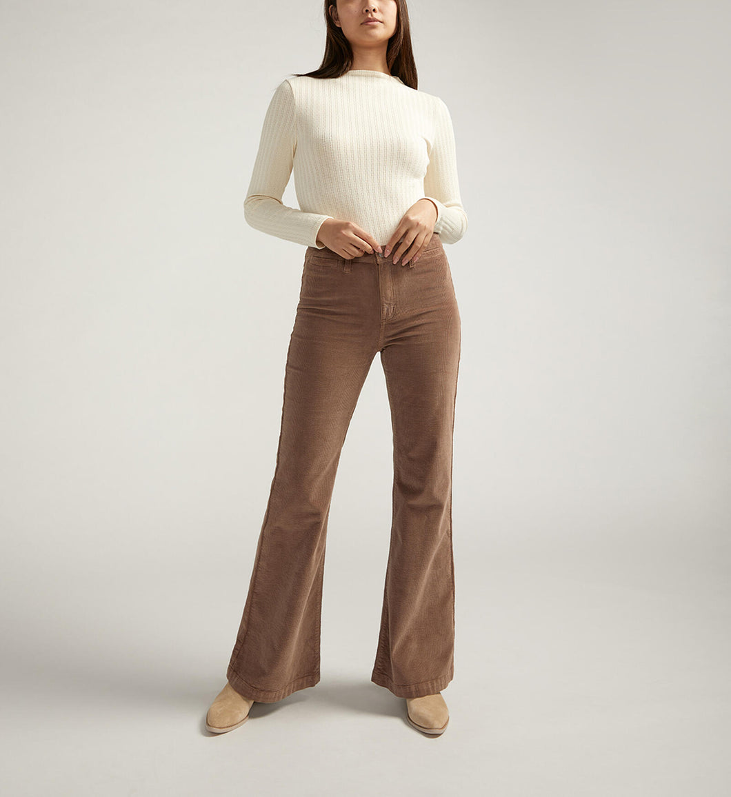 Isbister High Rise 70's Flare Corduroy