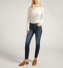 Load image into Gallery viewer, Suki Mid Rise Skinny Leg Luxe Stretch Jeans
