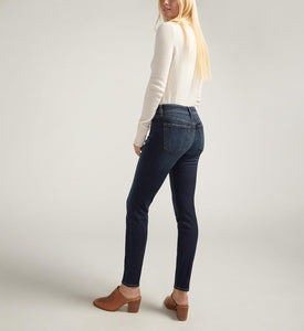 Suki Mid Rise Skinny Leg Luxe Stretch Jeans