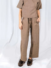 Load image into Gallery viewer, Emmy Drawstring Pant, Houndstooth
