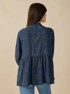 Sohla Blouse, Midnight Floral
