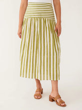 Load image into Gallery viewer, Sylvie Skirt, Green Stripe
