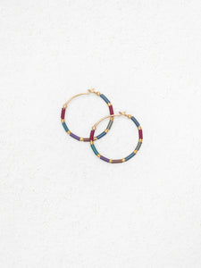 Sierra Hoop Earrings, 3 Colors
