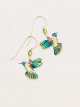 Load image into Gallery viewer, Picaflor Hummingbird Earrings, 2 Colors
