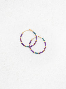 Sierra Hoop Earrings, 3 Colors