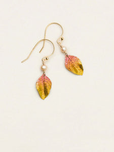 Healing Leaf Earrings, 2 Colors