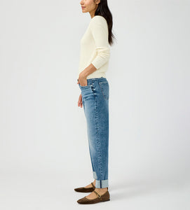 Relaxed Straight Leg Jeans