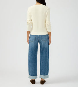 Relaxed Straight Leg Jeans
