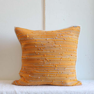 Handwoven Marigold Pillow Case