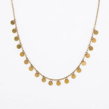 Load image into Gallery viewer, Tiny Disc Dangle Necklace
