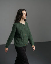 Load image into Gallery viewer, Derby Aran Cardigan
