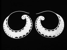 Load image into Gallery viewer, "Tarook" (small) Brass Earrings
