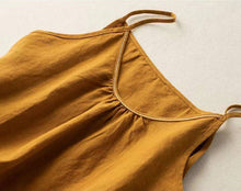 Load image into Gallery viewer, Cotton Linen Camisole Tank Top, 3 Colors
