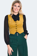 Load image into Gallery viewer, Corduroy Button-Up Vest With Pockets
