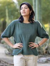Load image into Gallery viewer, Coralee Double Cotton Gauze Top
