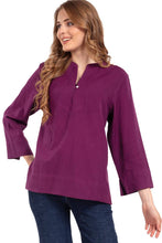 Load image into Gallery viewer, Jewel Tone Flax Linen Tunics
