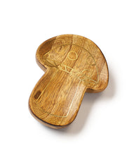 Load image into Gallery viewer, Drishti Mushroom Jewelry Tray - Wood, Brass inlay
