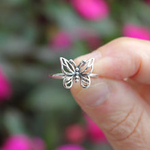 Load image into Gallery viewer, Butterfly Ring, 3 Sizes

