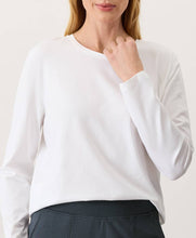Load image into Gallery viewer, Women's Luxe Essential Crewneck Long Sleeve Tee, 3 Colors
