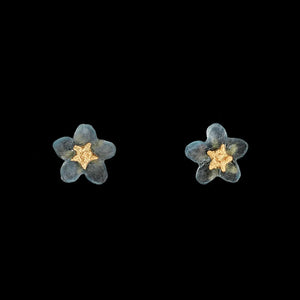 Forget Me Not Flower Studs