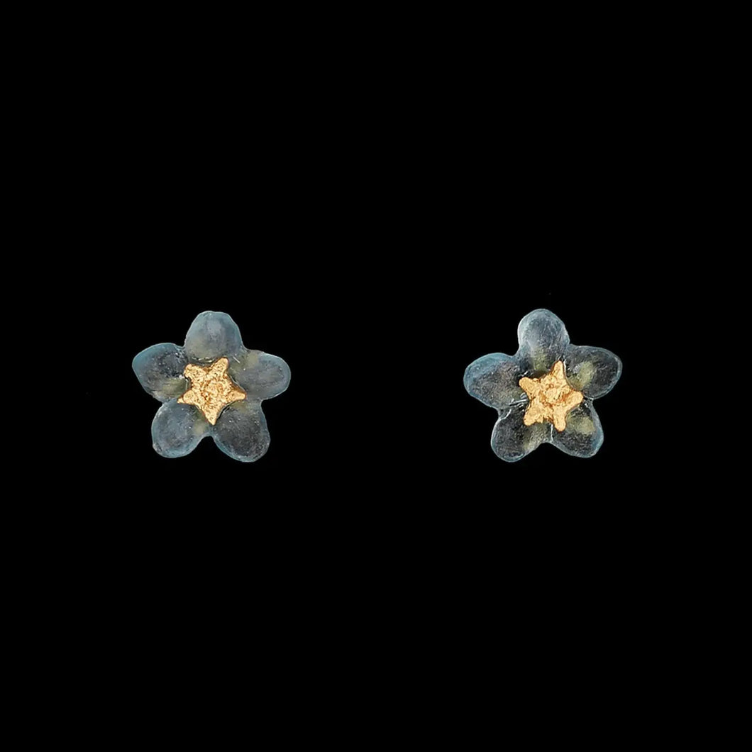 Forget Me Not Flower Studs