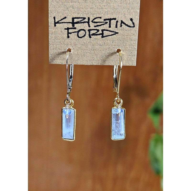 Rainbow Moonstone & Tanzanite  Earrings