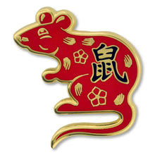 Load image into Gallery viewer, Lunar Zodiac Enamel Pins, 12 options
