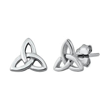 Load image into Gallery viewer, Triquetra Stud Earrings
