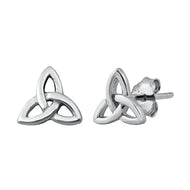 Triquetra Stud Earrings