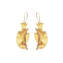 Load image into Gallery viewer, Golden Bird Earrings
