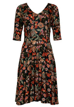 Load image into Gallery viewer, Marilyn 3/4 Sleeve Dress, Print 1885
