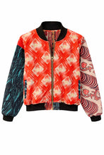 Load image into Gallery viewer, Noor Reversible Kantha Bomber, Large
