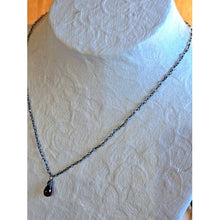 Load image into Gallery viewer, Garnet &amp; Labradorite Necklace

