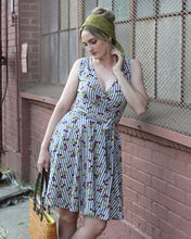 Load image into Gallery viewer, Sigrid Dress, Cerise Print
