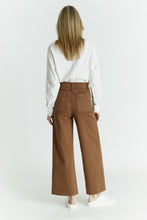Load image into Gallery viewer, OAT High Rise Jean, Harvest Brown
