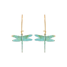 Load image into Gallery viewer, Little Batimamzelle Dragonfly Earrings
