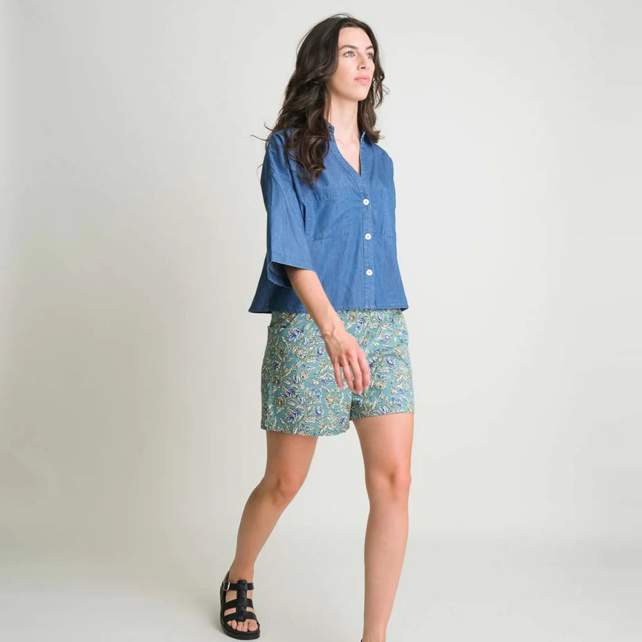 Daria Floral Print Shorts