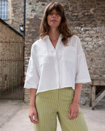 Ava Blouse, White