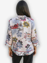 Load image into Gallery viewer, Floral Shibori Blouse
