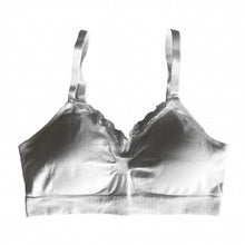 Load image into Gallery viewer, Seamless V-Neck Bra with Lace Trim
