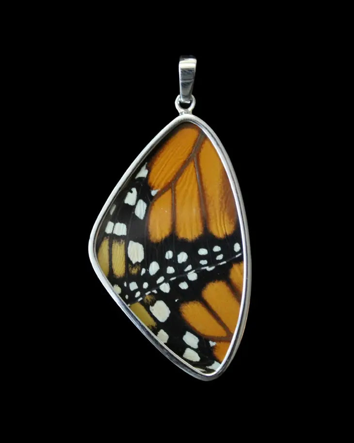 Large Monarch Butterfly Shimmerwing Pendant