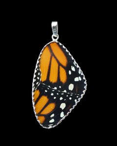 Large Monarch Butterfly Shimmerwing Pendant