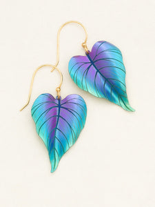 Tropical Heart Earrings, 2 Colors