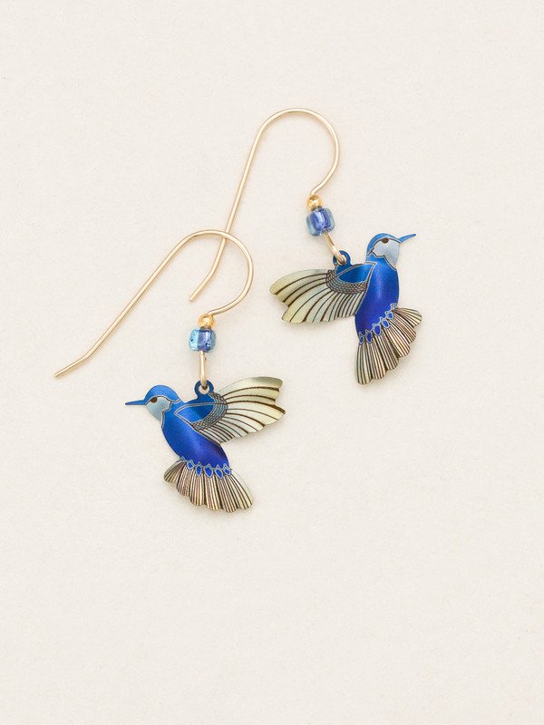 Picaflor Hummingbird Earrings, 2 Colors