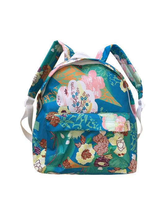 Flowers with Shibori Backpack