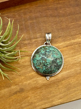 Load image into Gallery viewer, Rich Turquoise Statement Pendant

